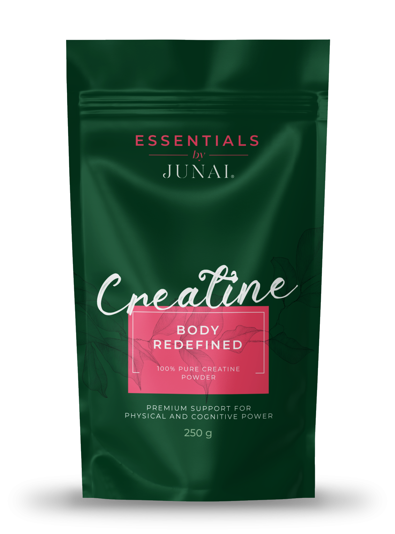 Junai ess creatine mockup