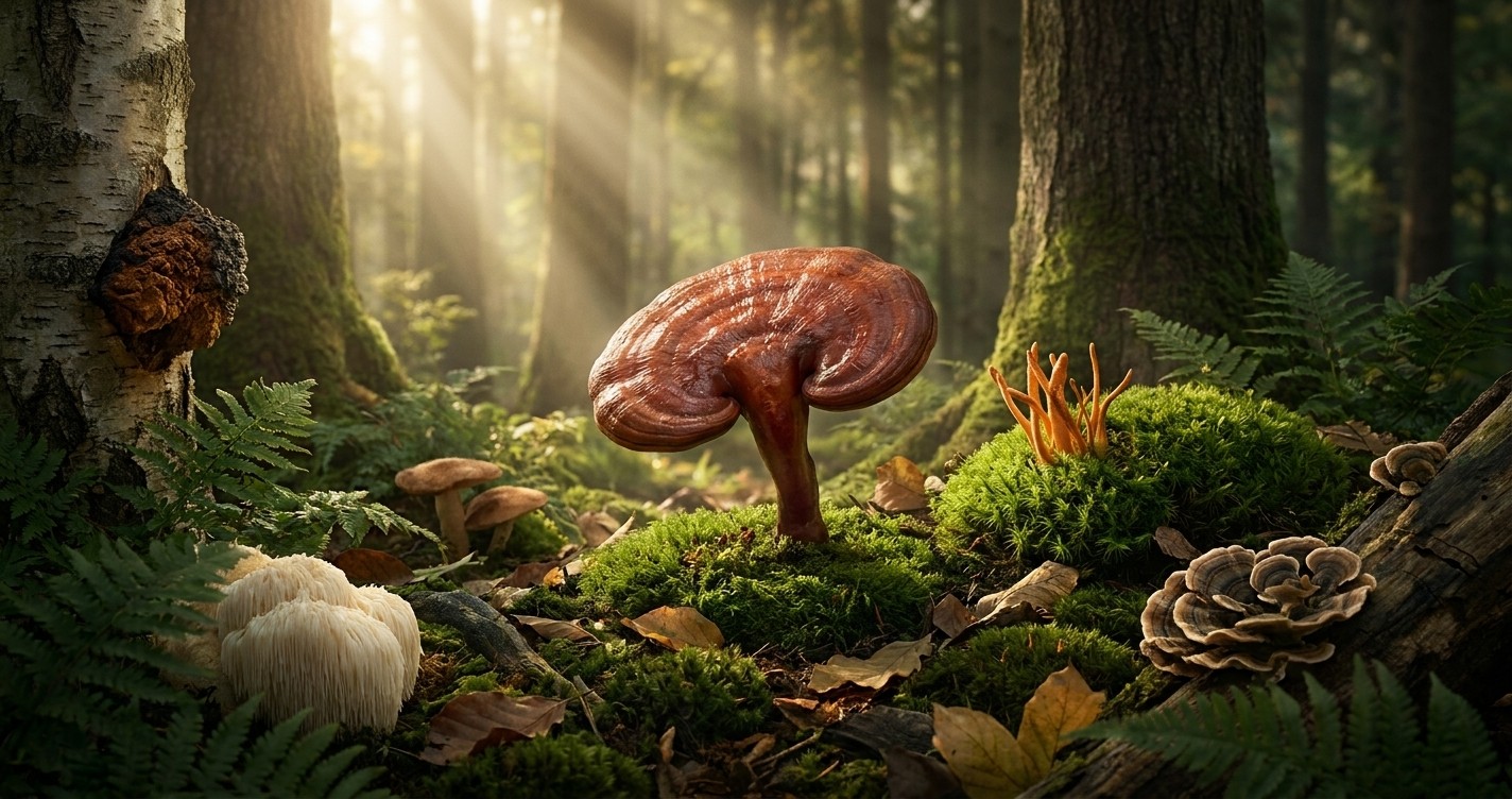 Funghi funzionali: la natura che funziona e perché il reishi è al vertice?
