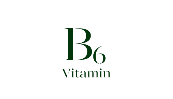 Text graphic reading Vitamin B6