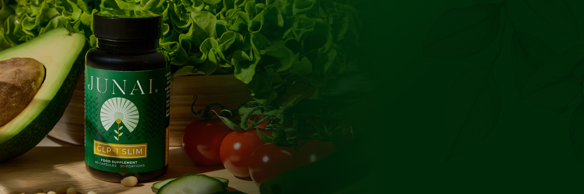 Junai GLP-1 Slim for pure control over body weight and appetite